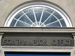 Southampton Town Hall exterior following CCB zoning decision.
