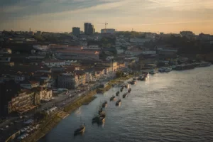 Port of Porto docks reflecting Portugal’s role as a medical cannabis export hub