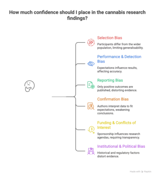Bias and conflicts of interest in cannabis clinical research Bias and conflicts of interest in cannabis clinical research