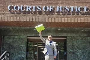 Joseph after the court ruling on his CBD case