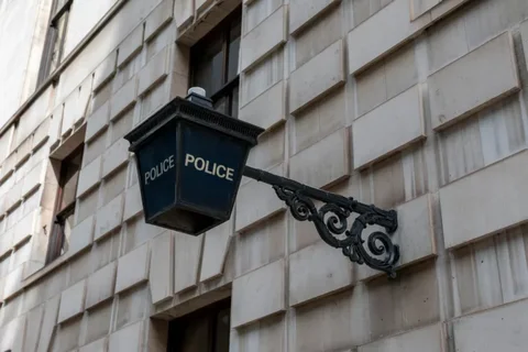 A UK Police Station 