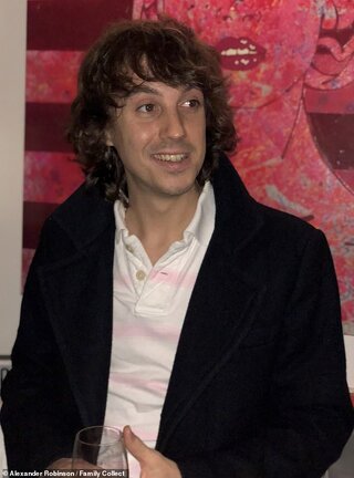 An ex-property developer, Mr Robinson, 34, (pictured) had battled depression, anxiety, bipolar disorder and suicidal thoughts