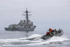 U.S. military ship on patrol as shutdown politics reshape U.S. cannabis reform outlook