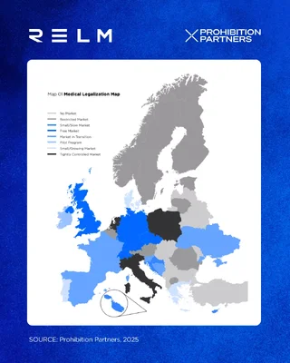 Global Medical Cannabis Legalization Map