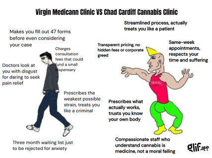 glif-virgin-vs-chad-meme-generator-bob-da42-bupt9gmghkr77rv6xpxjjeke.png