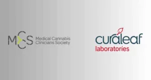Curaleaf Laboratories and Medical Cannabis Clinicians Society logo symbolizing medical cannabis education